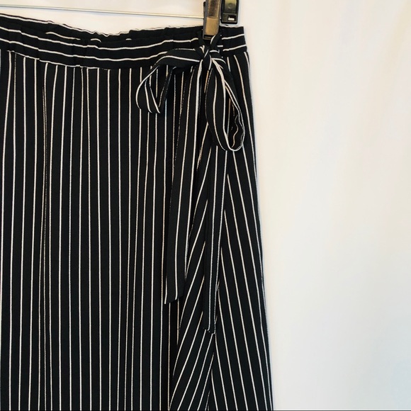 Vintage LA boutique striped skirt Sz L made in USA - Picture 2 of 6